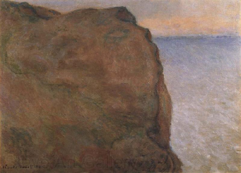 Claude Monet The Cliff Le Petit Ailly,Varengeville Spain oil painting art